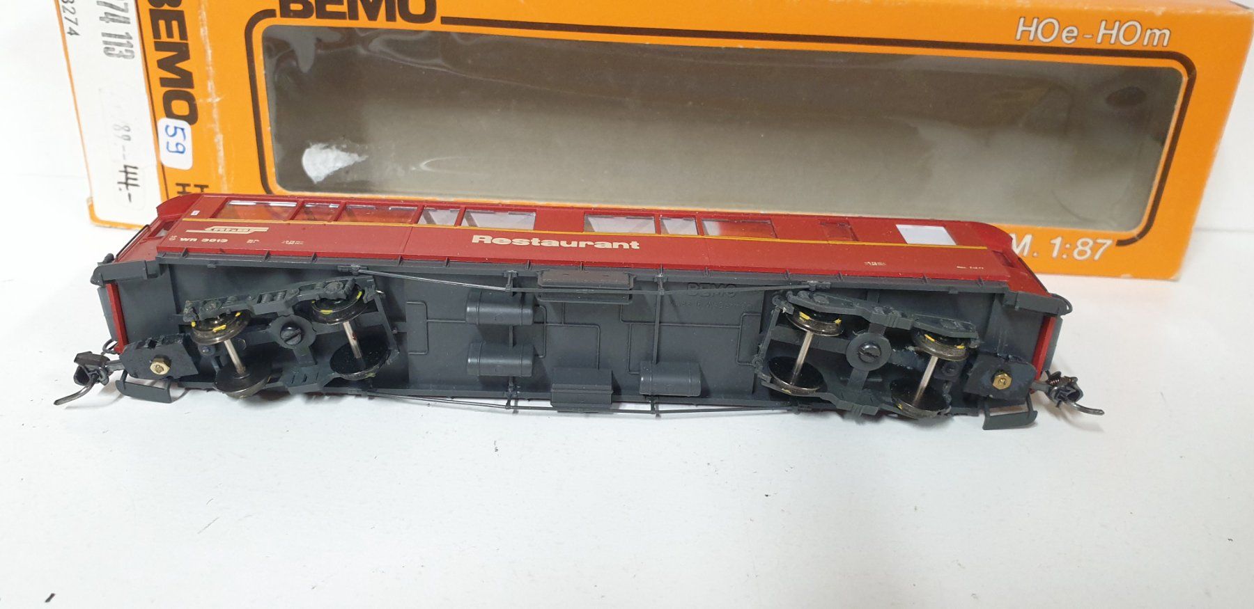 Bemo Modellini di ferrovie: Bemo RhB Restaurant 3274 113 – Usato da Geroldswil venduto da TopTrain54 3
