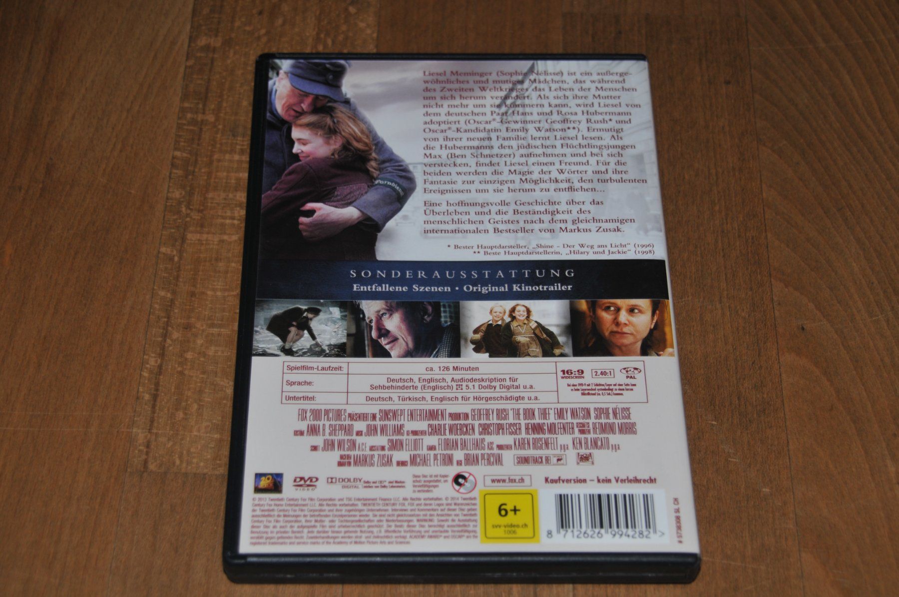 Alle DVDs: DVD, Die Bücherdiebin - Goffrey Rush, Emily Waton ... – Gebraucht aus Winterthur von Schwestere 2