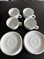 4 Kaffee- mit 9 Untertassen KAHLA for the senses, Porzellan