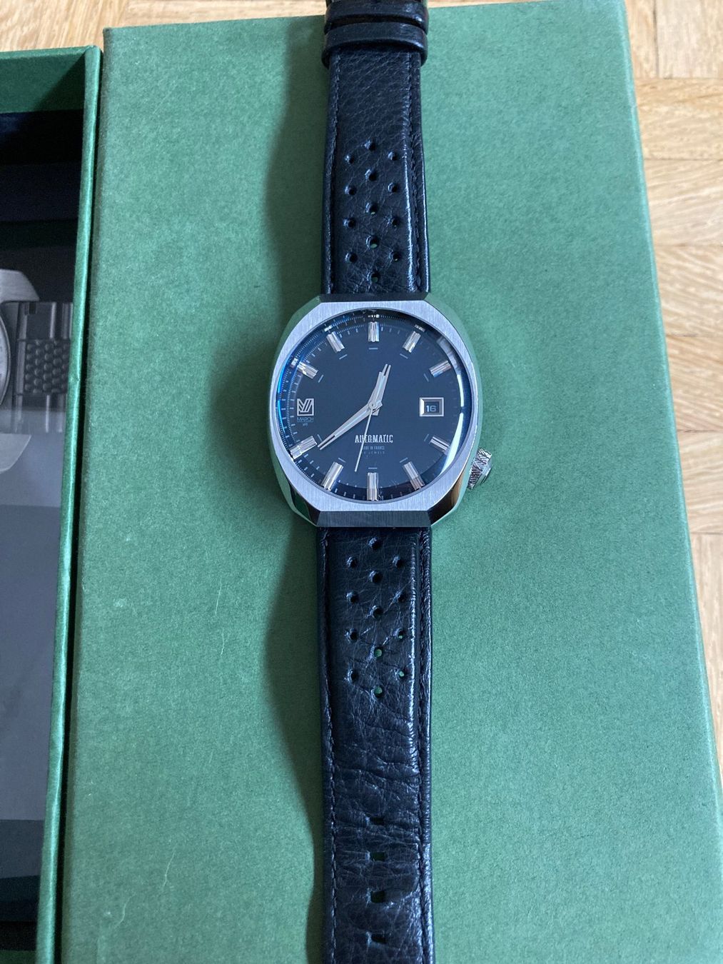 Orologi: MARCH LAB AM3 - 50s Style - Mit original Box – Usato da Basel venduto da ToniM25 1