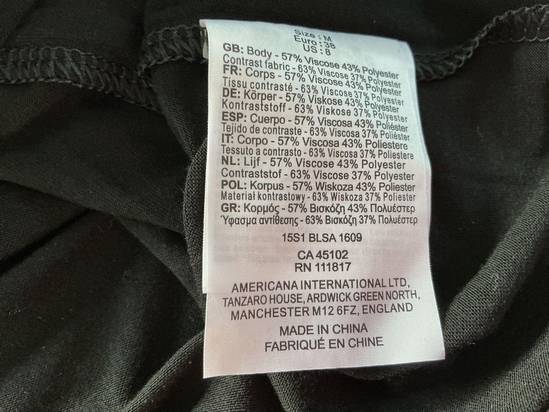 Bench Vestiti: Kleid/Shirt von Bench Gr. M – Usato da Triesen venduto da boston7 3
