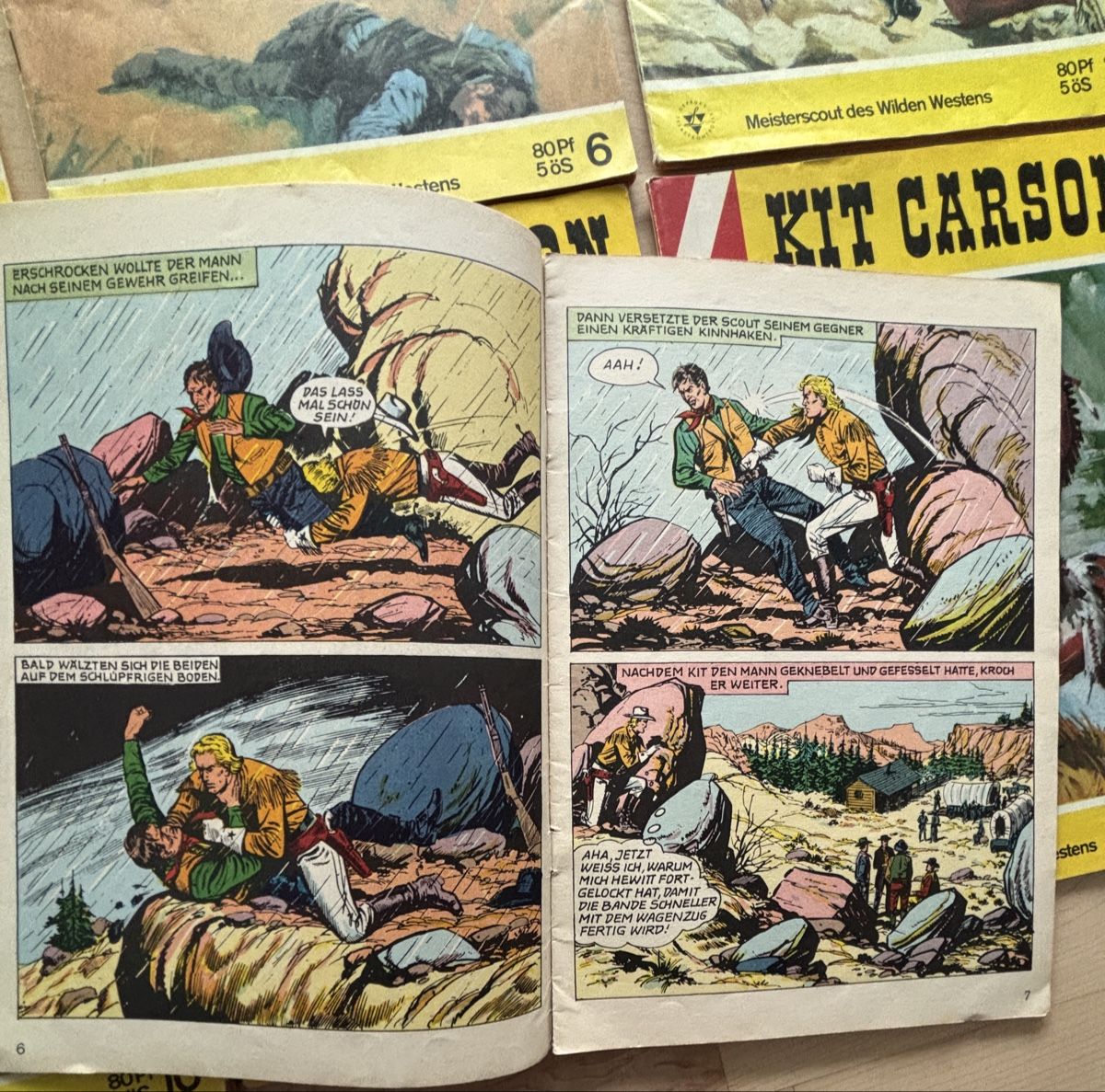 Comics: 13x Kit Carson Sammlung, Lehning Verlag – Gebraucht aus Kehrsatz von Raboy 4