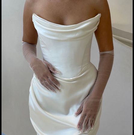 Lange Hochzeit Handschuhe