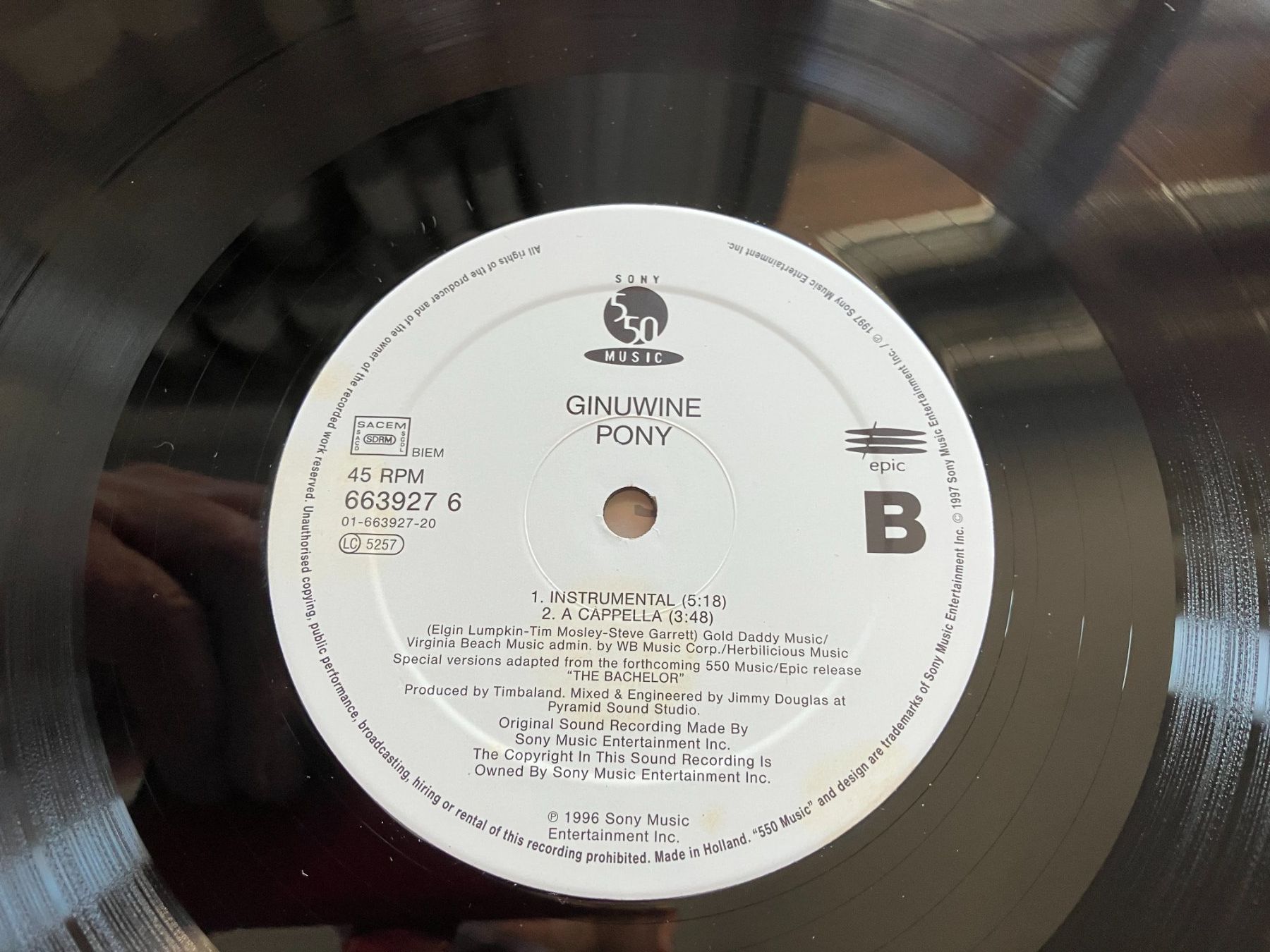 Dischi in vinile: Ginuwine – Usato da Aarwangen venduto da Jukebox3 7