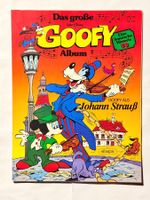 Goofy Album "Johann Strauss", Ehapa, Rarität! Comic