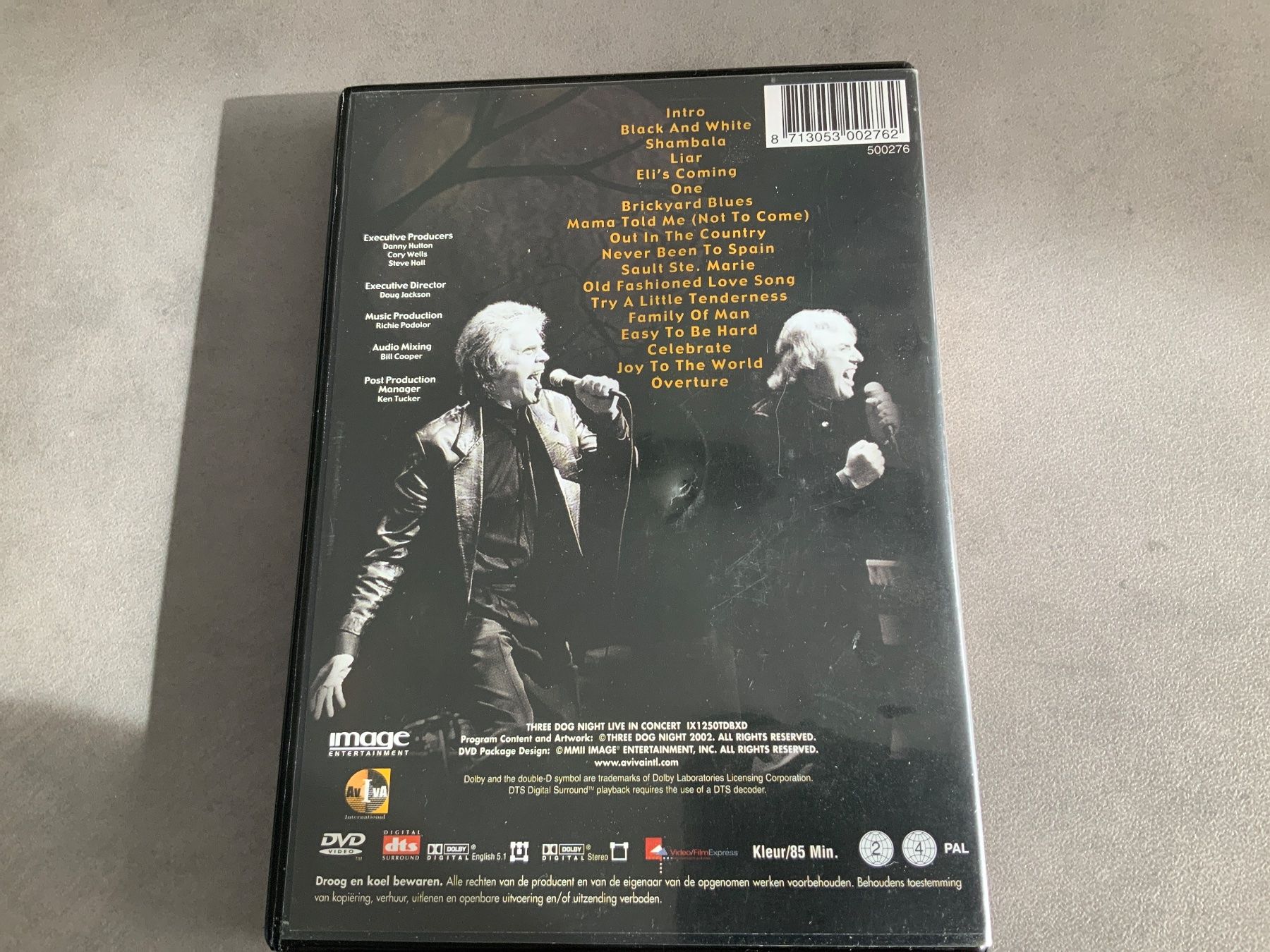 Alle DVDs: Three dog night, Live in Concert, DVD – Gebraucht aus Uster von Macita56 1