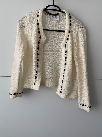 Strickjacke, Creme, Vero Moda, Grösse S