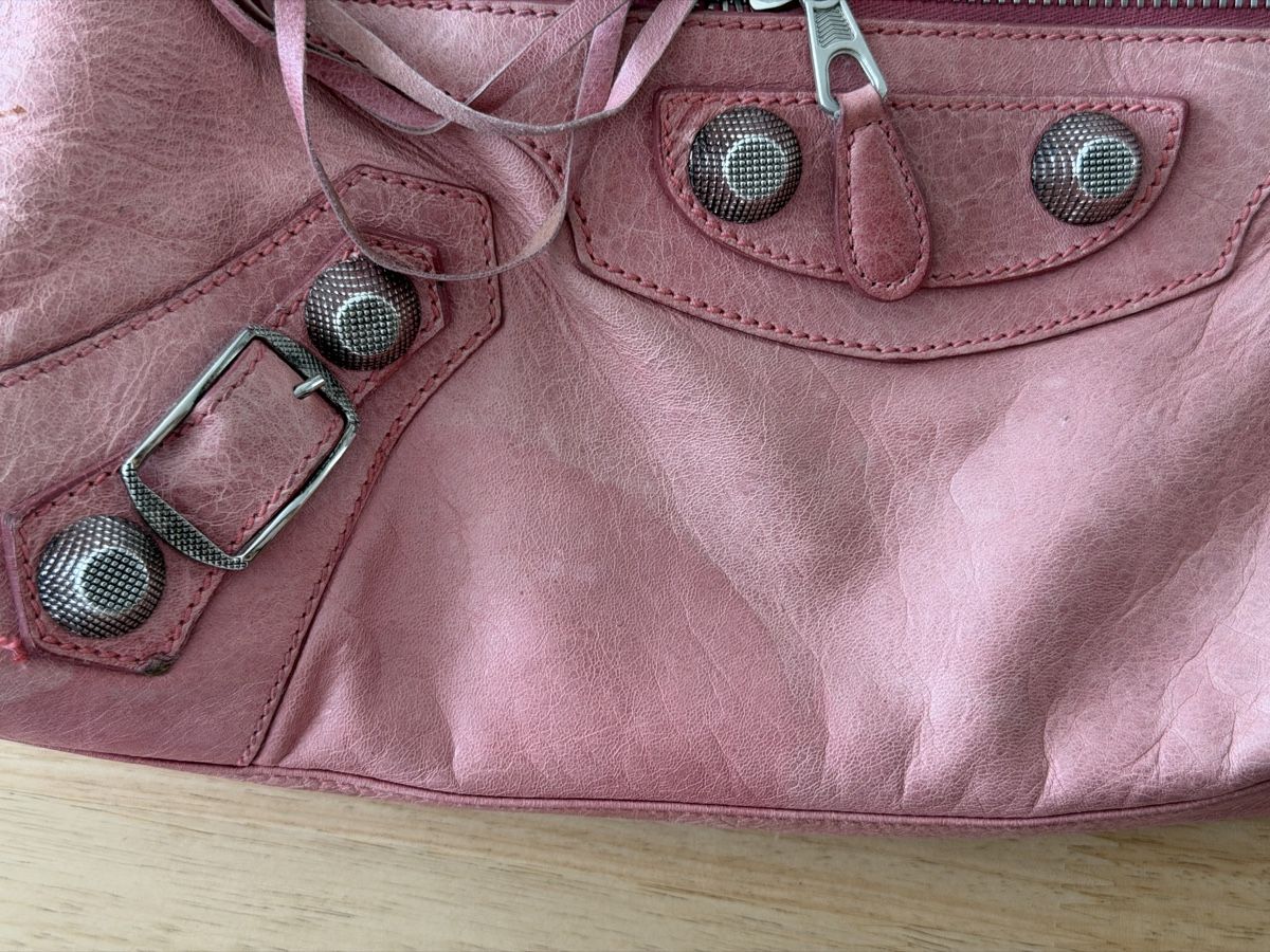 Balenciaga Borse da donna: Pink Balenciaga City Bag – Usato da Einsiedeln venduto da antoinettevw 8