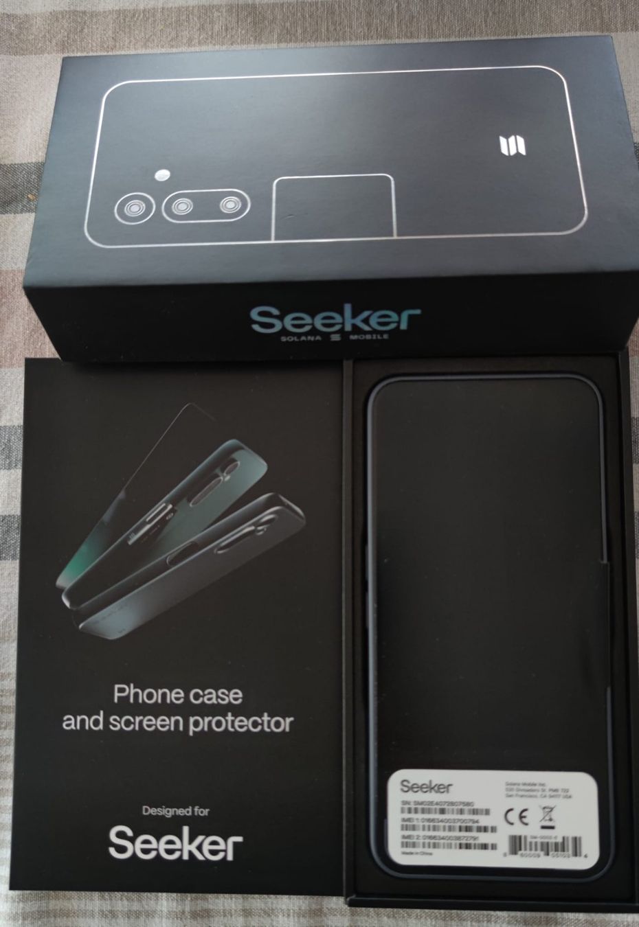 Telefoni cellulari / Smartphones: SOLANA MOBILE/ The web3 – Nuovo e nell'imballaggio originale da Clarens venduto da cra_vx7c