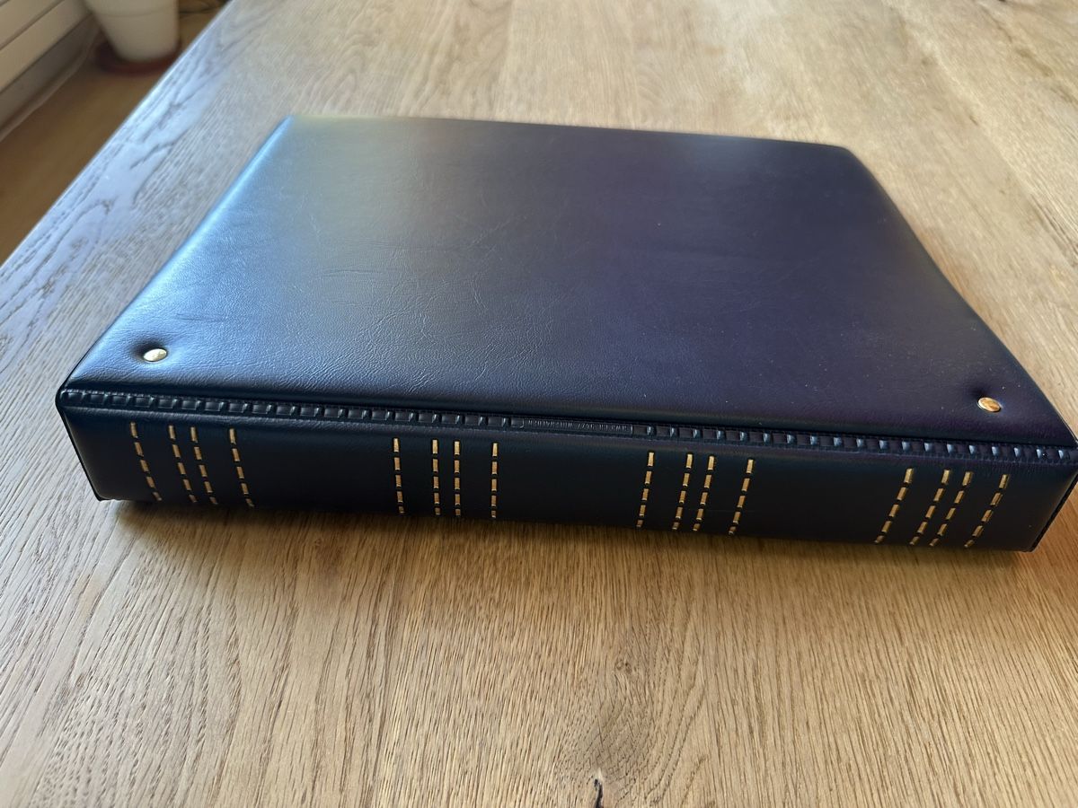 Alben: Luxus Ringbinder blau mit 14 großformatigen Einlageblätter  – Gebraucht aus Schmitten / FR von Samsara169 6