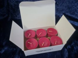 PartyLite - 12 Teelichter Cranberry