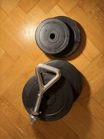 Kettlebell mit Gewichtsscheiben, GORILLA SPORTS