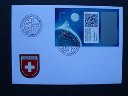 2021 Nr. C1II Swiss Crypto Stamps ID2 auf FDC