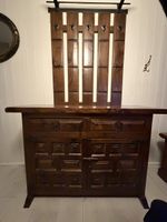 Antike Garderobe / Kommode aus Massivholz – ca. 1900–1930