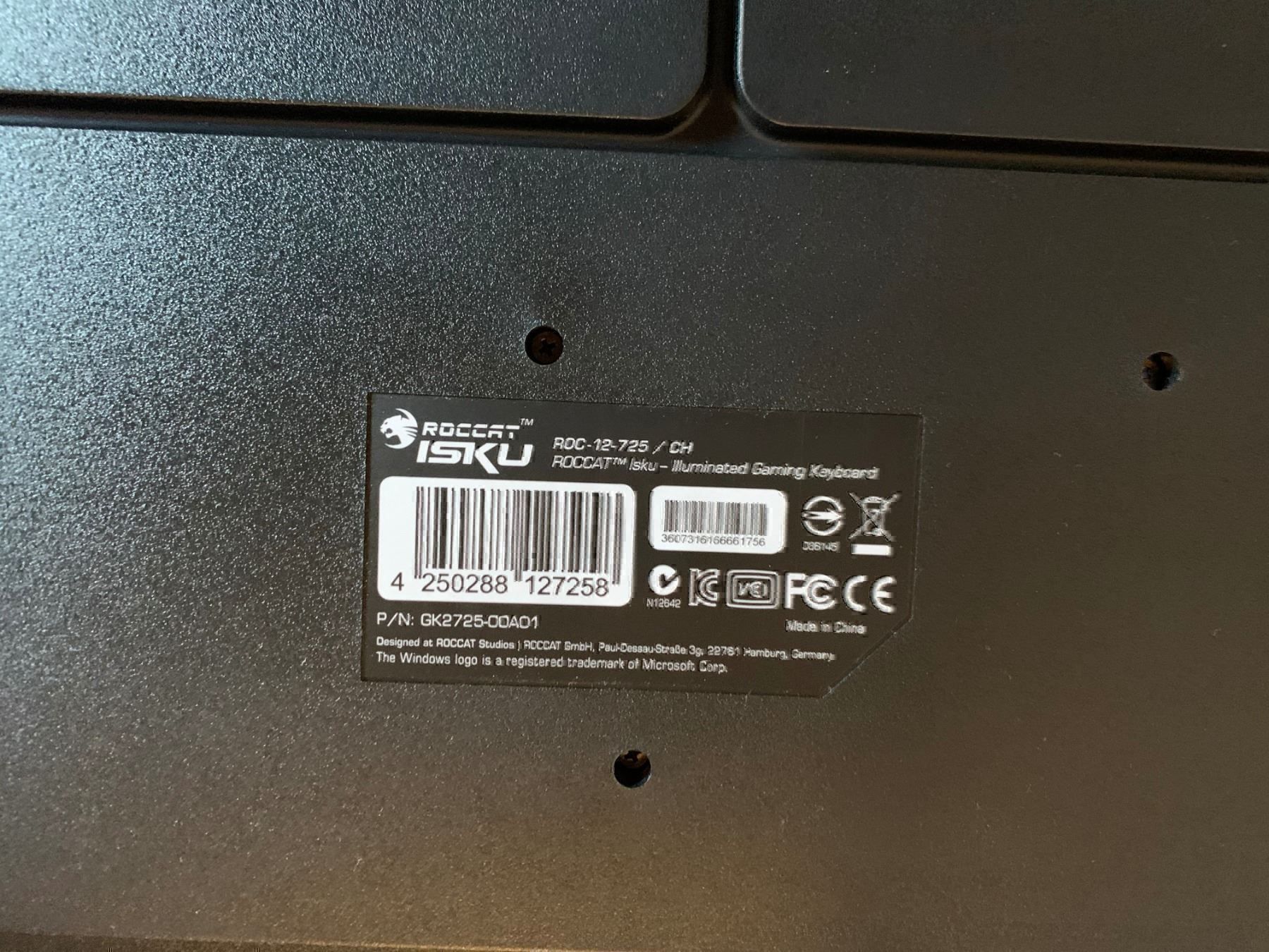 Tastiere: Gamer Tastatur ROBCAT – Nuovo (secondo la descrizione) da Arch venduto da Seil818 1