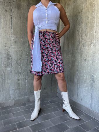 Jupe à fleurs