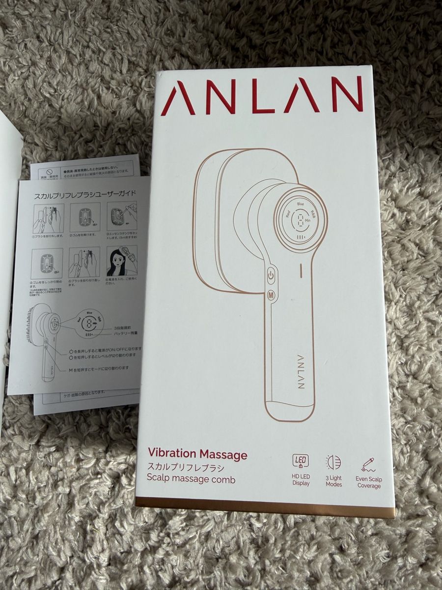 Altro per la cura dei capelli: New Scalp Massage comb – Nuovo e nell'imballaggio originale da Pully venduto da vik_2mrb