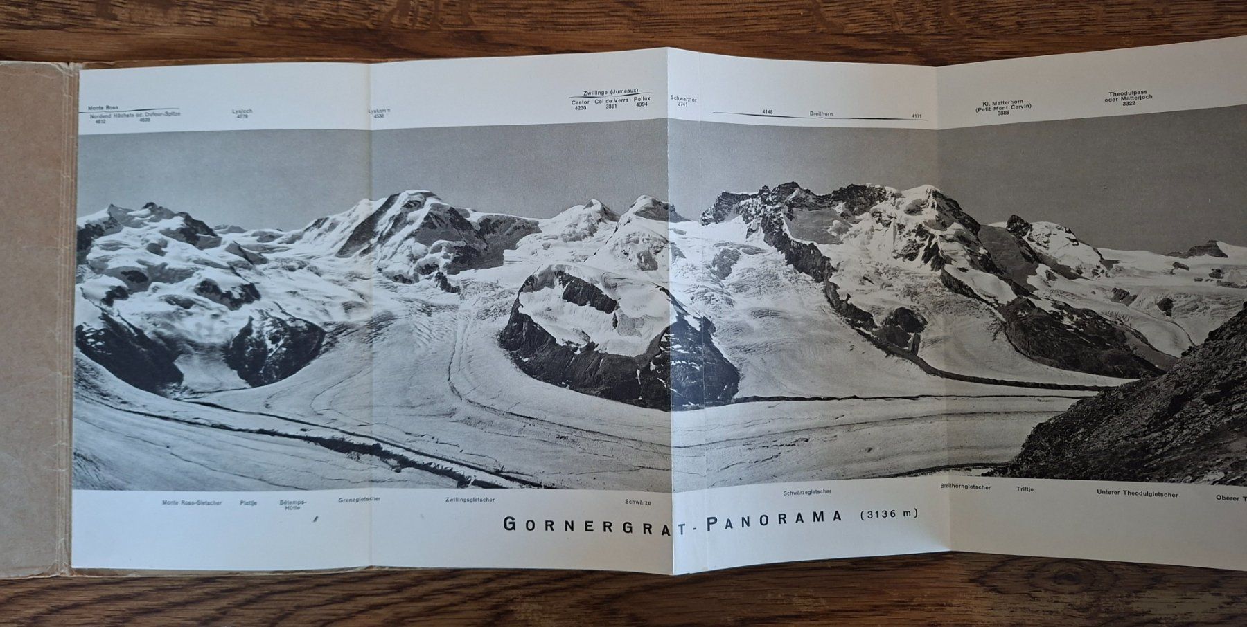 Cartine & Atlanti: Zermatt Panorama vom Gornergrat – Usato da Menziken venduto da rosti3 2