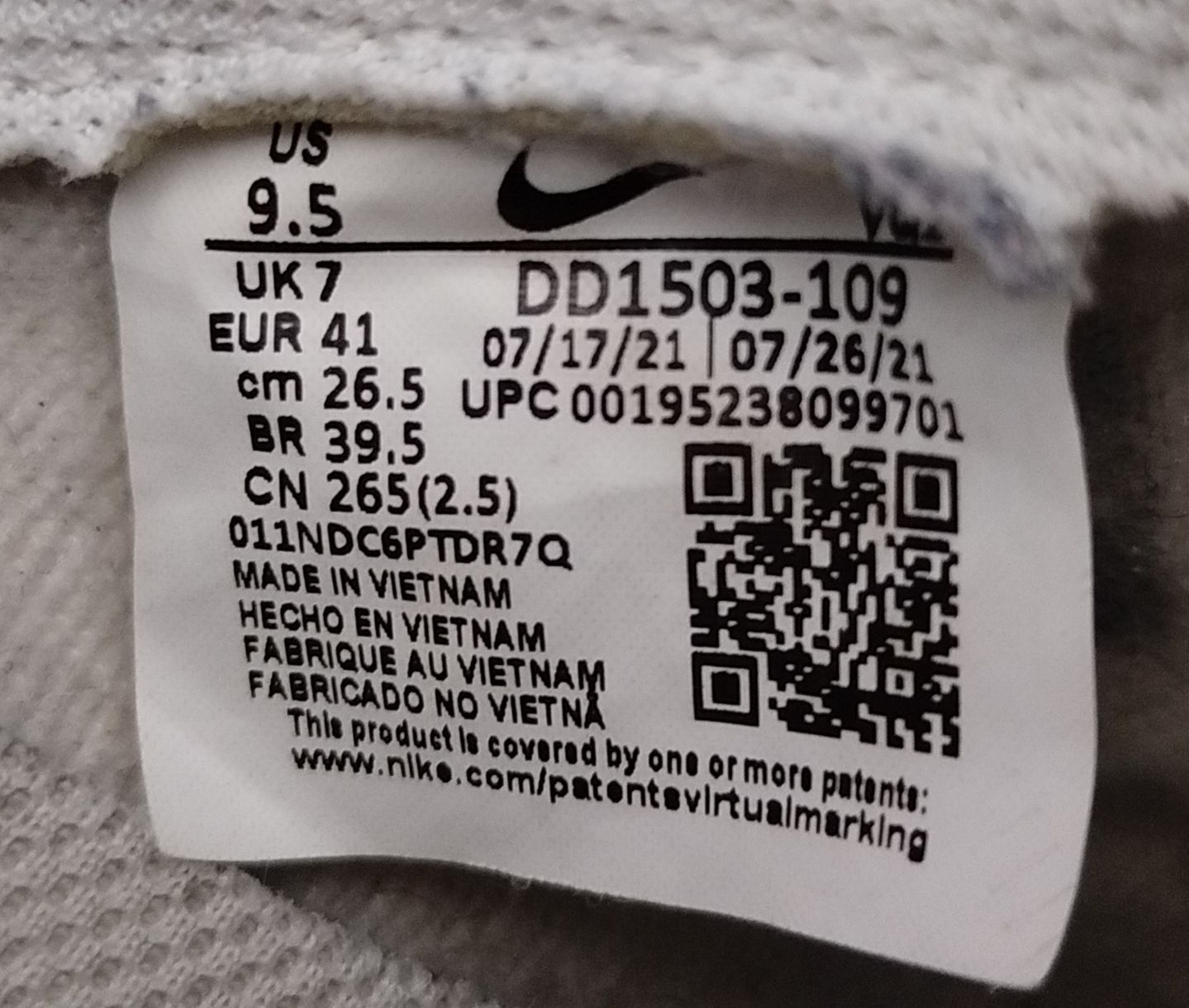Nike Herrenschuhe: Nike Dunk Low – Gebraucht aus Rivaz von AntoineGD 3