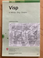 Landkarte VISP 1:50’000