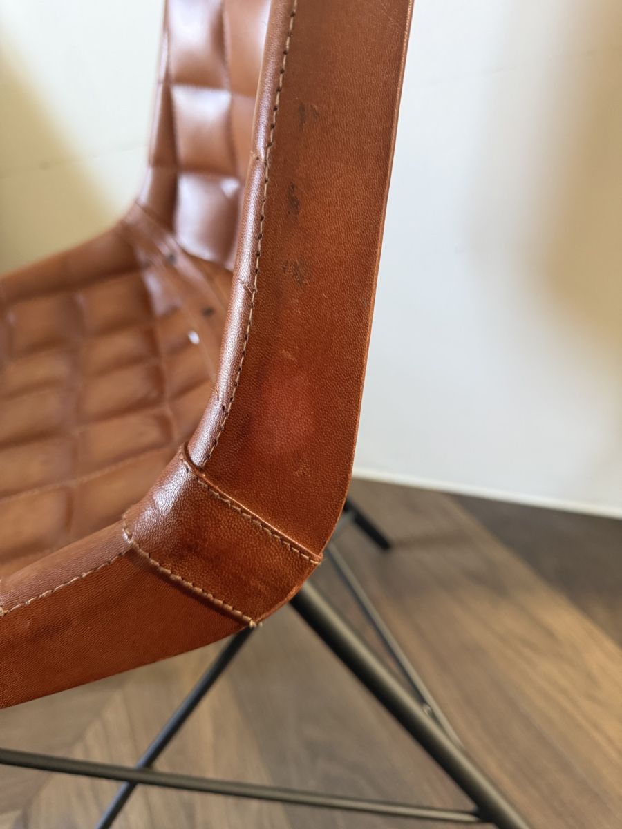 Sedie: Vintage Lederstuhl Caramel – Usato da Gossau SG venduto da sushifactory 6