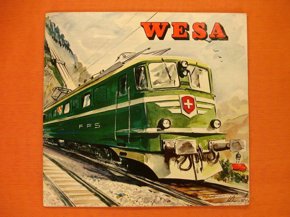 WESA KATALOG 1958 (Gebraucht) in Grüningen für CHF 18 – mit Lieferung ...