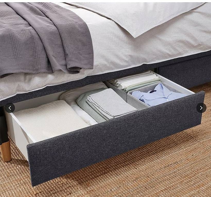 Ikea Letti: IKEA IDANÄS Upholstered Storage Bed – Usato da Horgen venduto da jar_kp6n 1