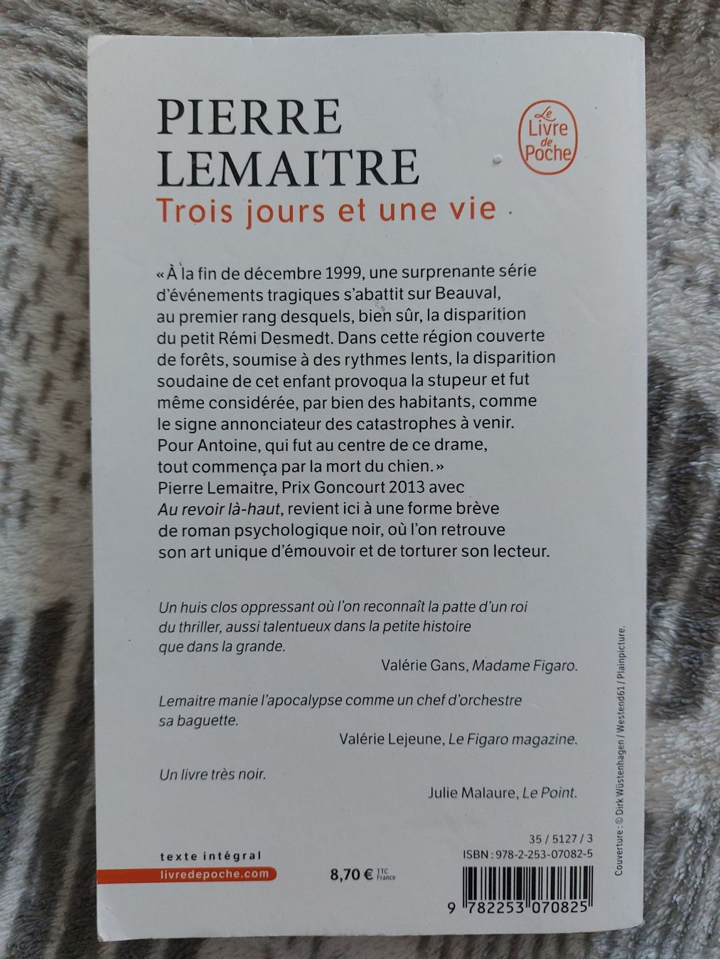 Libri: Trois Jours et une vie - Pierre Lemaitre – Usato da Münchenbuchsee venduto da vbr_jqn9 1