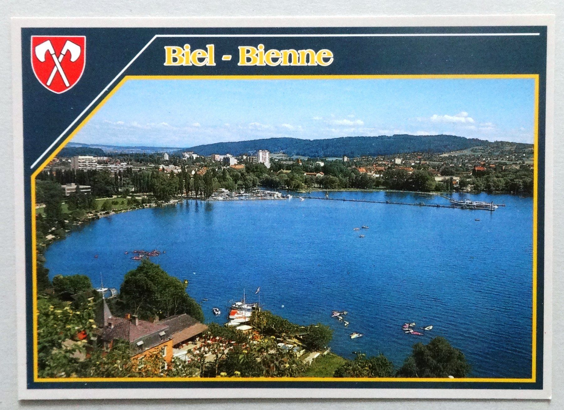 Cartoline postali: Biel - Bienne – Usato da Fétigny venduto da Billy2miny