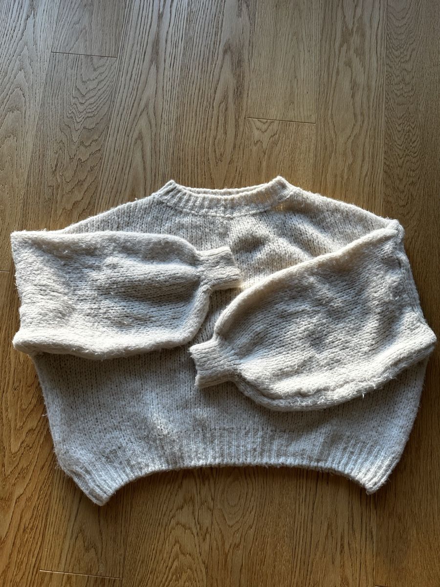 Pulls & Sweat-shirts: Pull blanc cassé one size – D'occasion à La Croix (Lutry) par secondhandZara
