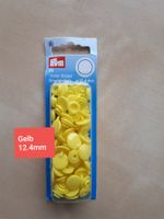 Druckknöpfe Prym/ 12.4mm Rund Gelb