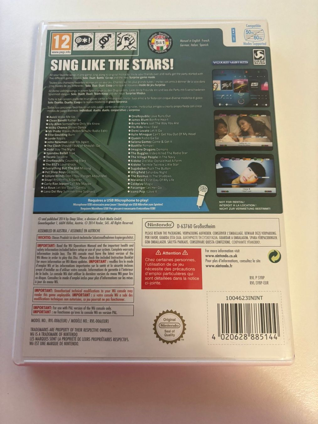 Spiele: Let's Sing 2015 (Wii) – Gebraucht aus Herisau von Seyashop_2 2