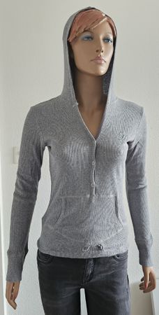 Hooch Damen Hoodie grau Grösse 12 / S guter Zustand