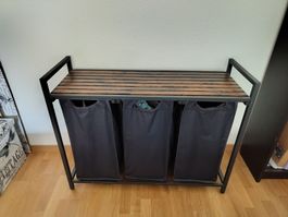 Wäschekorb 3 Fächer