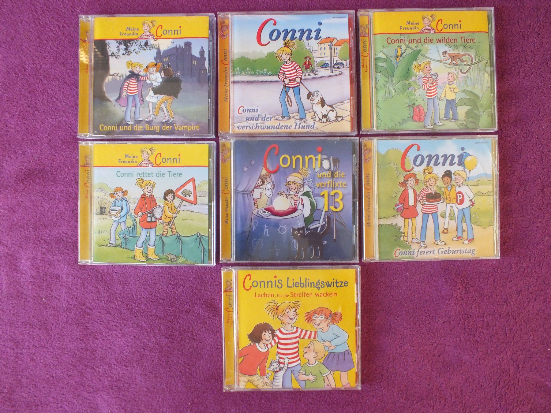 CD: 7 - Conni & Co - Hörspiel - CD´s – Usato da Müllheim Dorf venduto da Seeeule01
