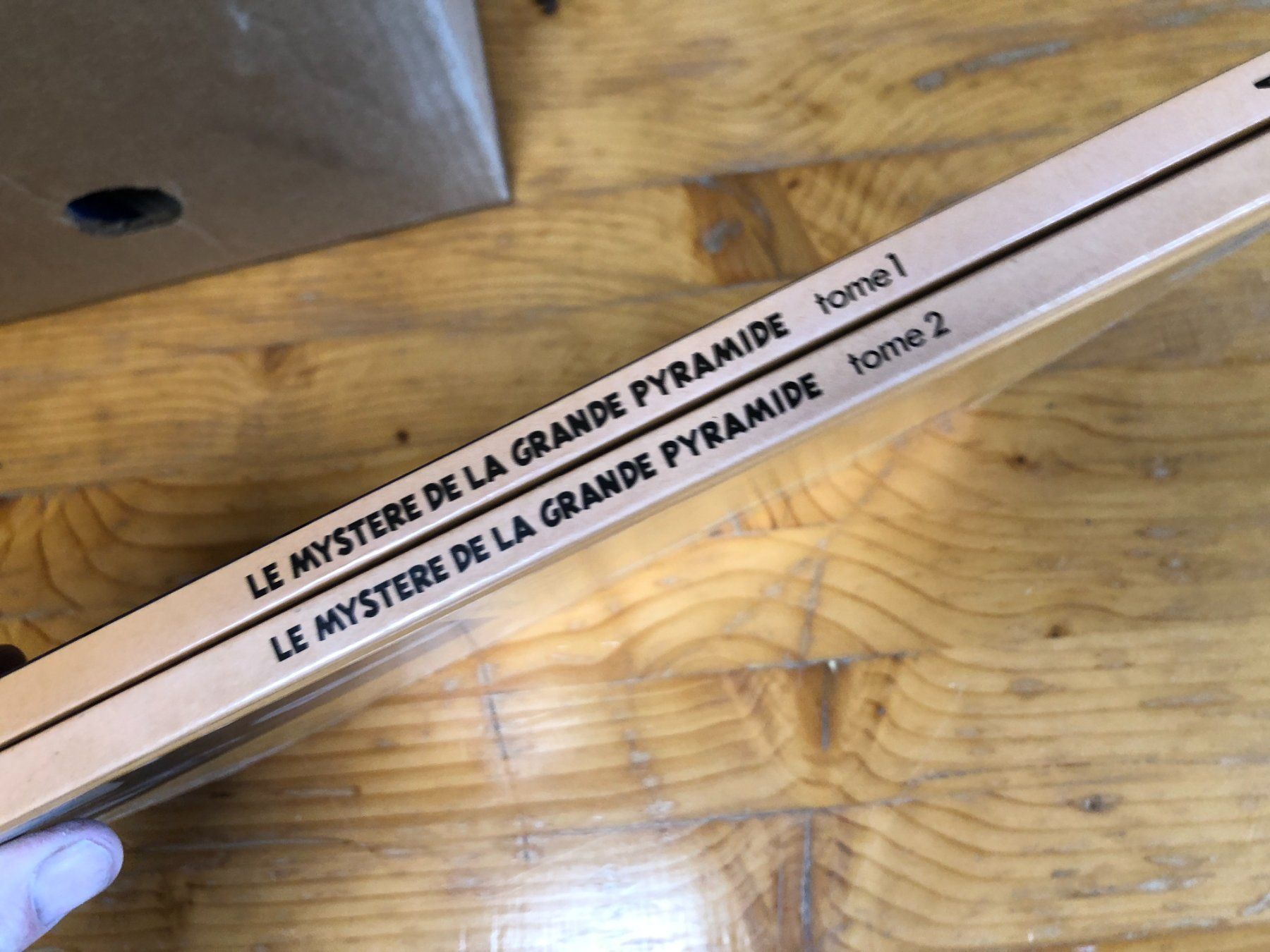 Fumetti: BLAKE & MORTIMER, MYSTÈRE DE LA GRANDE PYRAMIDE,  COMPLET – Usato da Avenches venduto da WEBHobby 1