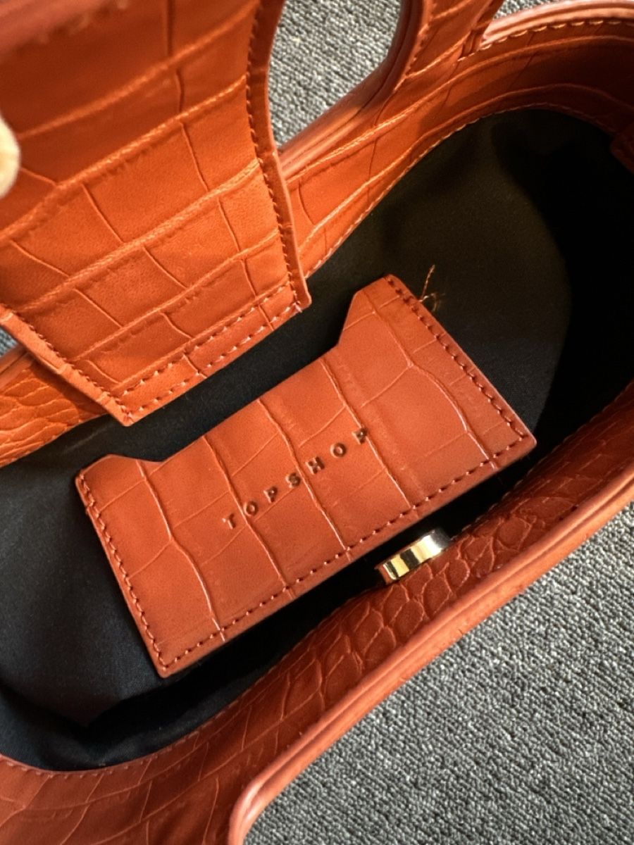 Borse da donna: sac à main luxe couleur brique topshop – Nuovo (secondo la descrizione) da Bulle venduto da LeMoleson 5