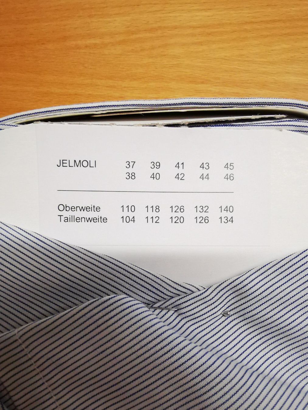 Hemden: Herrenhemd Langarm, hellblau-weiss ACADEMICA – Neu und originalverpackt aus Seuzach von NaehdesignMirjam 3