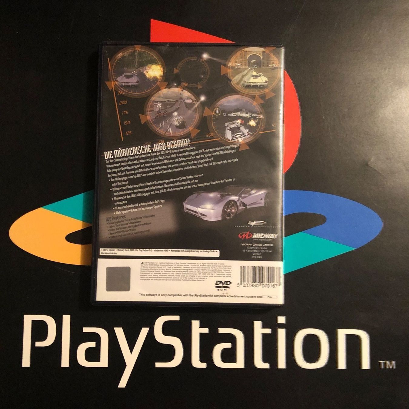 Spiele: Spyhunter für PS2 – Gebraucht aus Kestenholz von Mad18 1