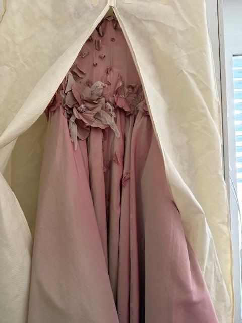 Vestiti: Brautkleid, Gr. 36, Rohe Seide /Moiriertes Rosa - Max Chaoul – Usato da Nuerensdorf venduto da ghi_b7xs 6