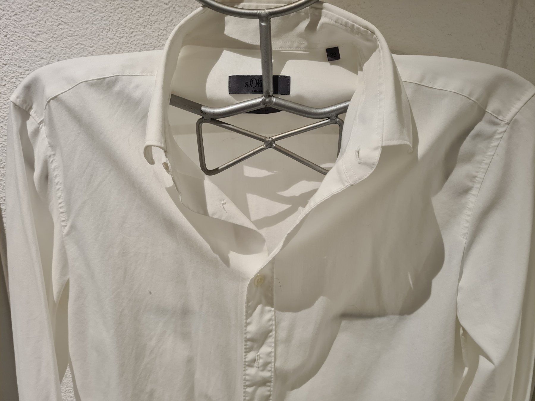 S.Oliver Hemden: Herren Hemd S.OLIVER Slim fit, Gr.38 – Gebraucht aus Amriswil von used2use 1
