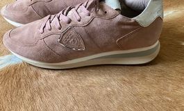 Philippe Model Sneaker Wildleder altrosa Gr. 41 wie neu