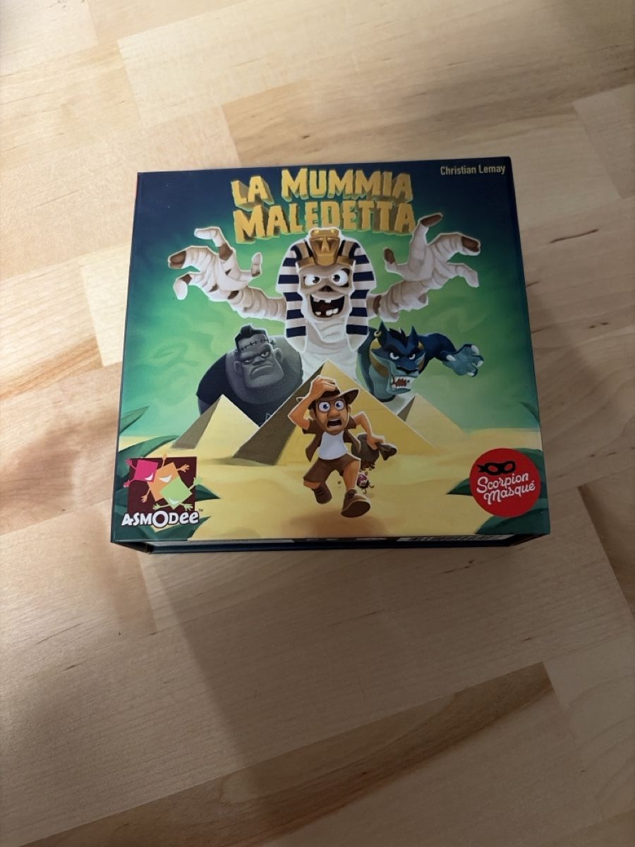 Giochi: Gioco da tavolo La Mummia Maledetta – Nuovo (secondo la descrizione) da Chiasso venduto da Chibichan