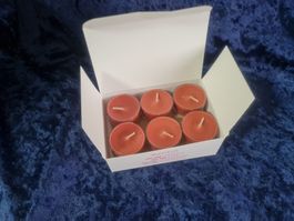 PartyLite - 12 Teelichter Maple Tobac
