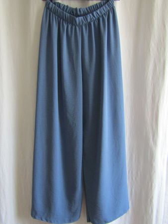 Gr. 44/50,Culotte Jeansblau Bequem Bund,  superleicht