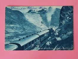 Chemin de Fer de la Furka - Furkabahn - Rhonegletscher 1929