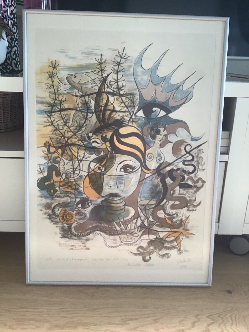 Grafiken & Lithographien: schöne Original Lithographie 1974 – Gebraucht aus Oberengstringen von Pepper6