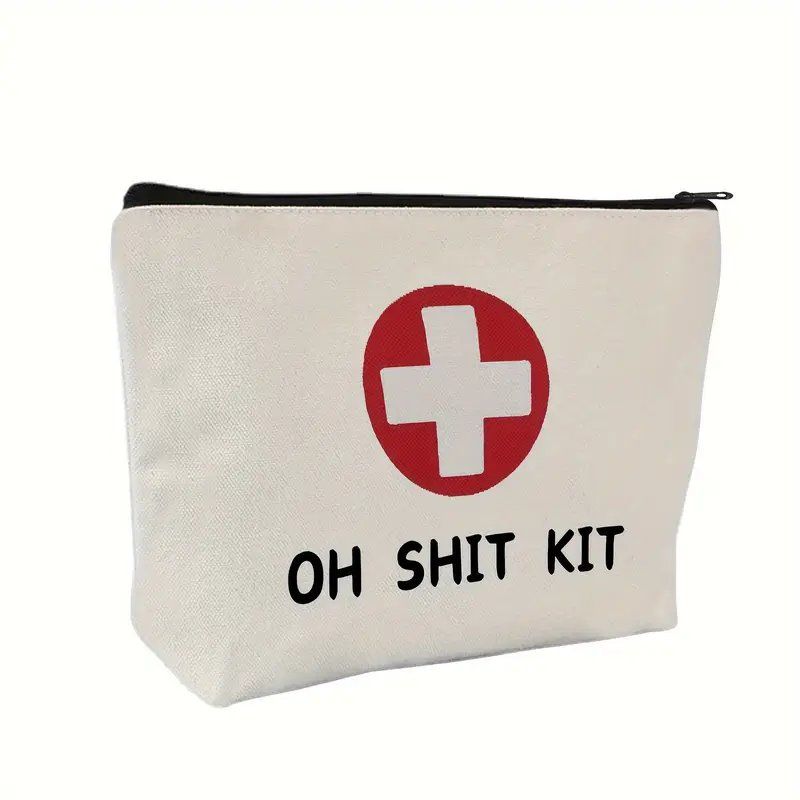 Custodie per cosmetici: Necessaire Oh Shit Kit Notfall Pflaster Unfall Kind Schminke – Nuovo e nell'imballaggio originale da Dättlikon venduto da easythings