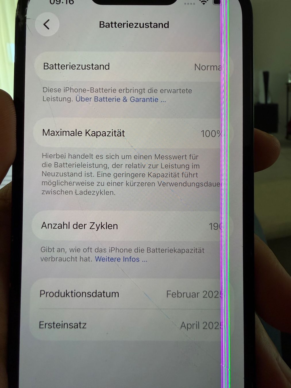 Apple Handys / Smartphones: iPhone 16e 128GB Schwarz – Defekt aus Rothenburg von igic14 7