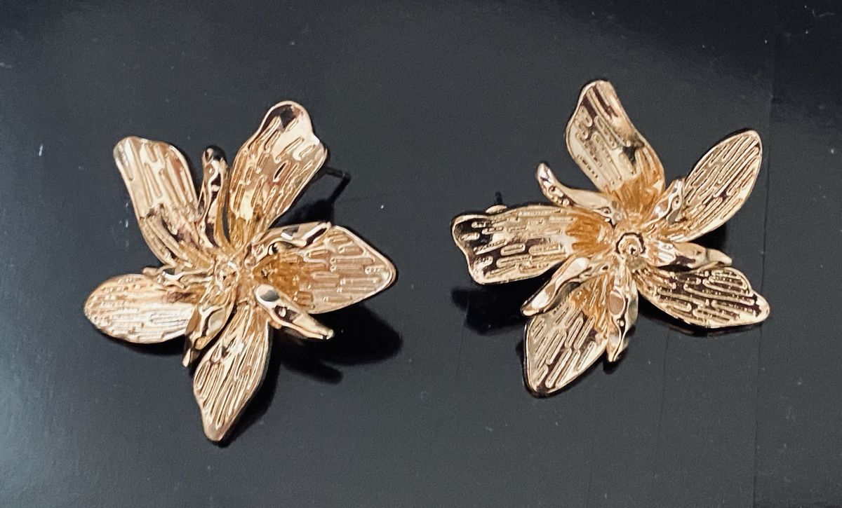 Orecchini pendenti & Orecchini a lobo: NEUE OHRRINGE GOLDFARBEN – Nuovo e nell'imballaggio originale da Malters venduto da Kuettel1 1